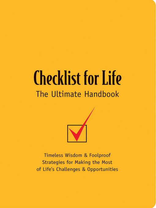 Title details for Checklist for Life by Checklist for Life - Wait list